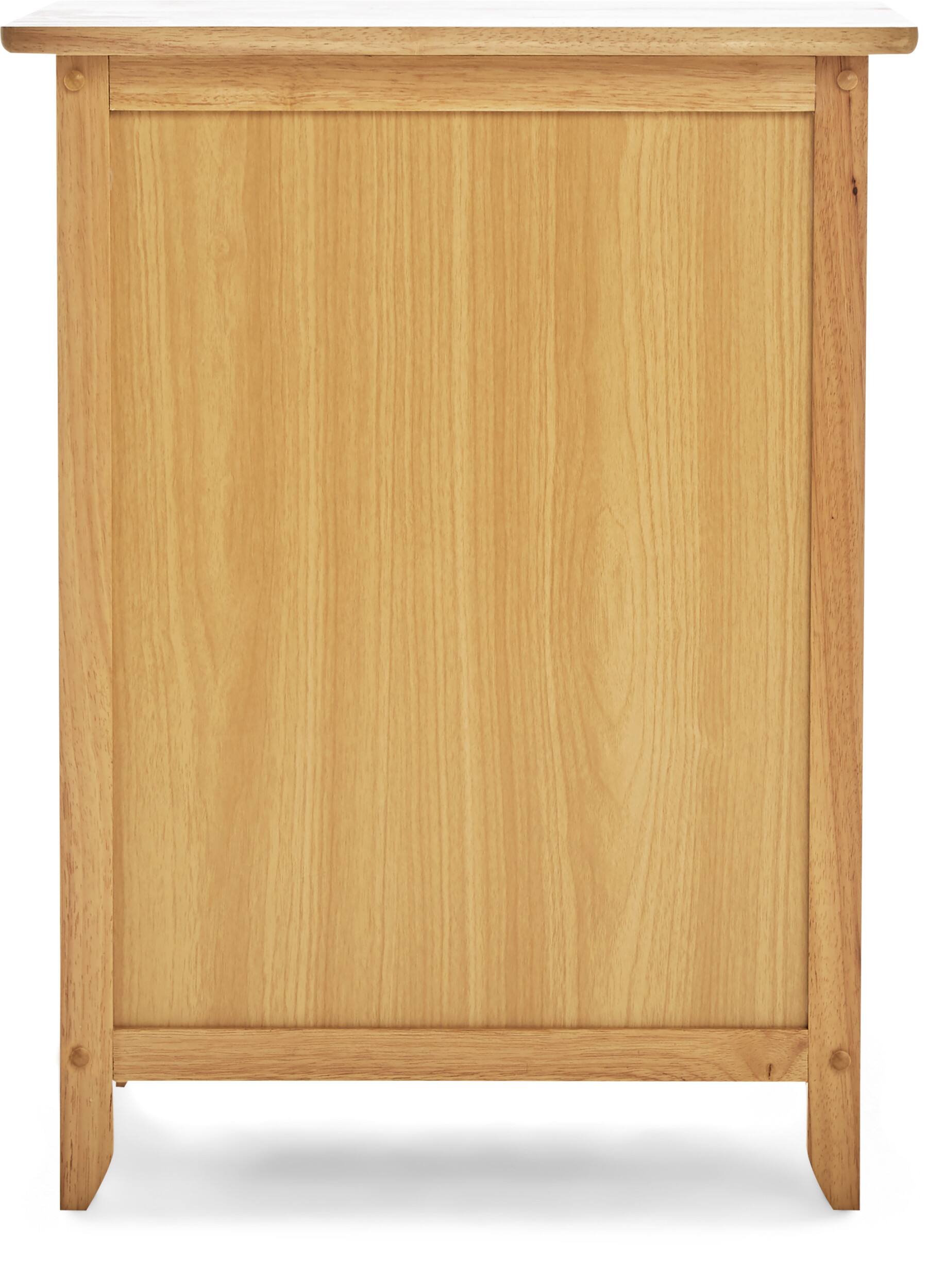 Alt View 15. Click Decor - Alcott Side Table with Single Drawer and Storage Cabinet - Light Brown.