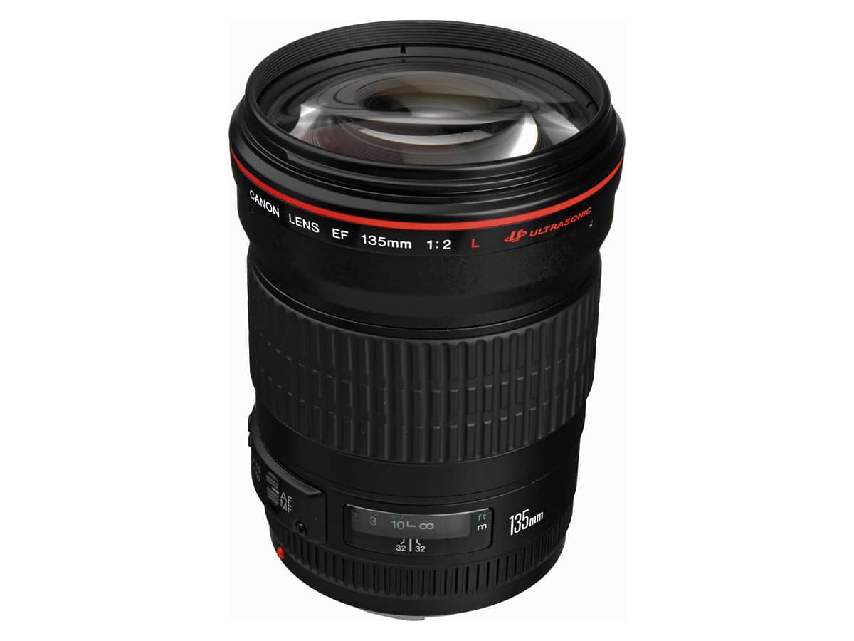 Canon - EF L 135 mm F/2.0 L USM Lens (International Model) - Black