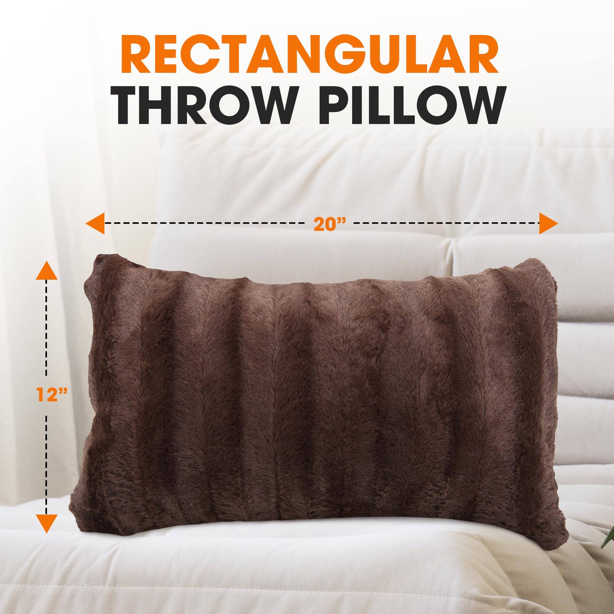 RECTANGULAR THROW PILLOW

20" x 12"