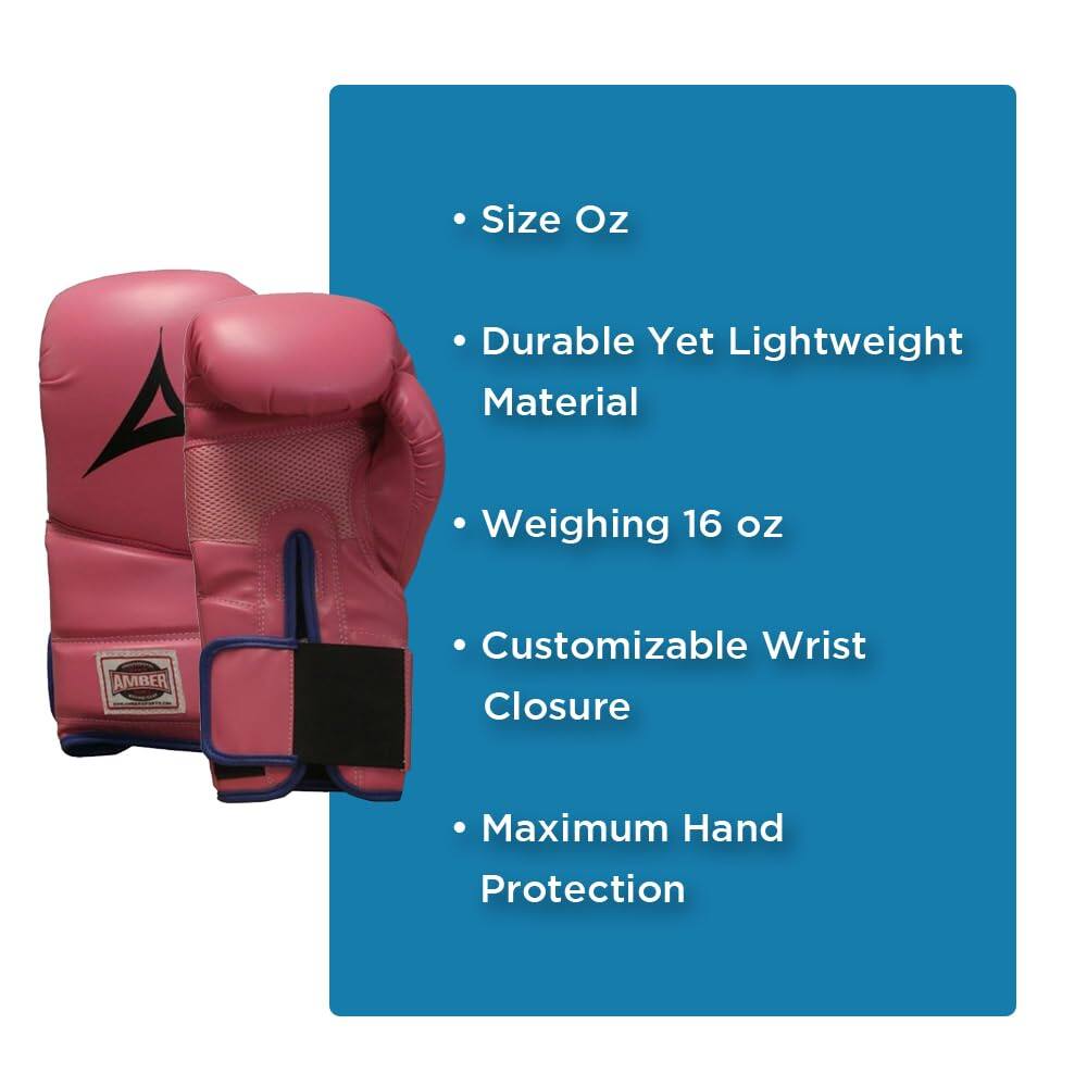 - Size Oz
- Durable Yet Lightweight Material
- Weighing 16 oz
- Customizable Wrist Closure
- Maximum Hand Protection