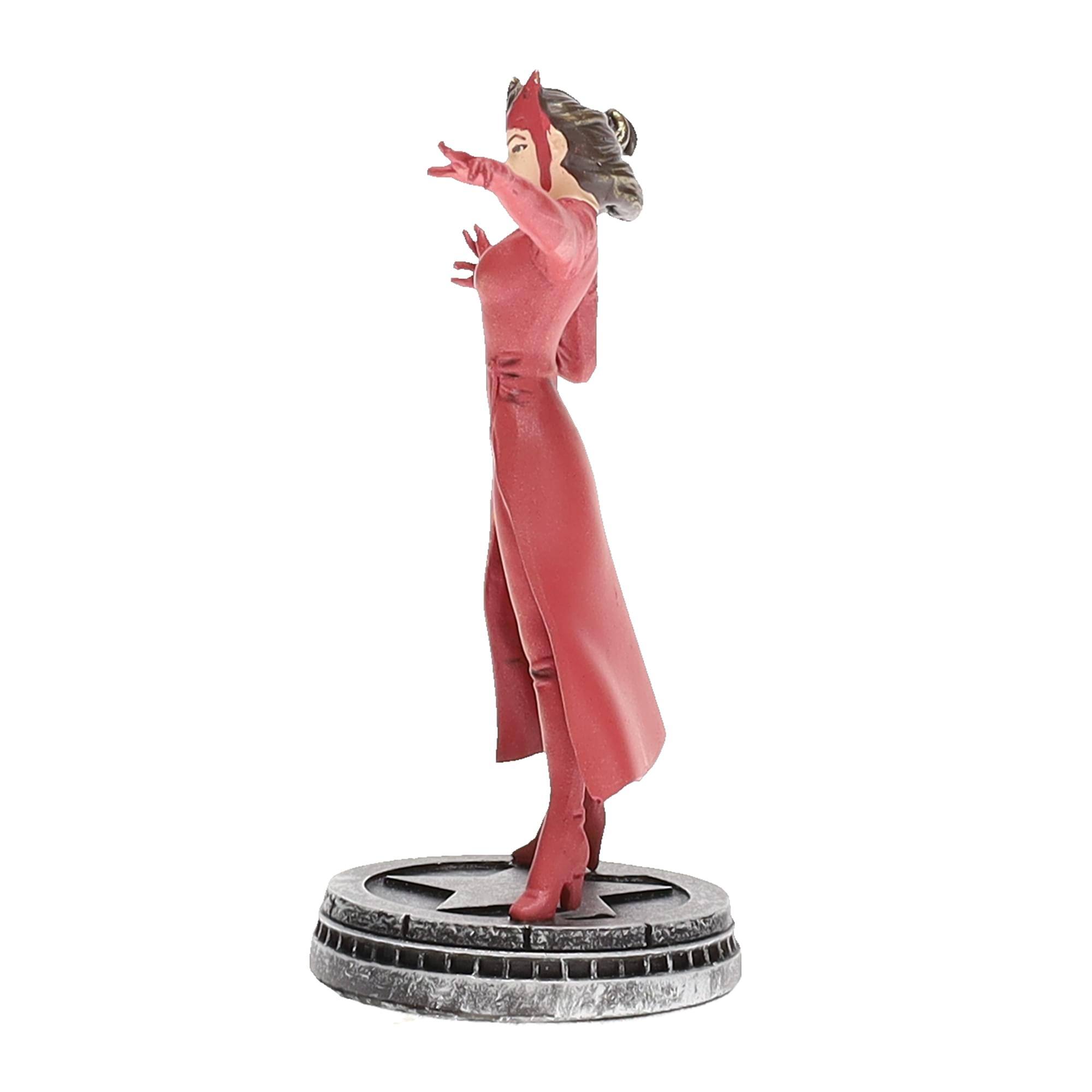Alt View 10. Marvel - Marvel Chess Collection #29 Scarlet Witch (Pawn) | Chess Piece Only - Red.