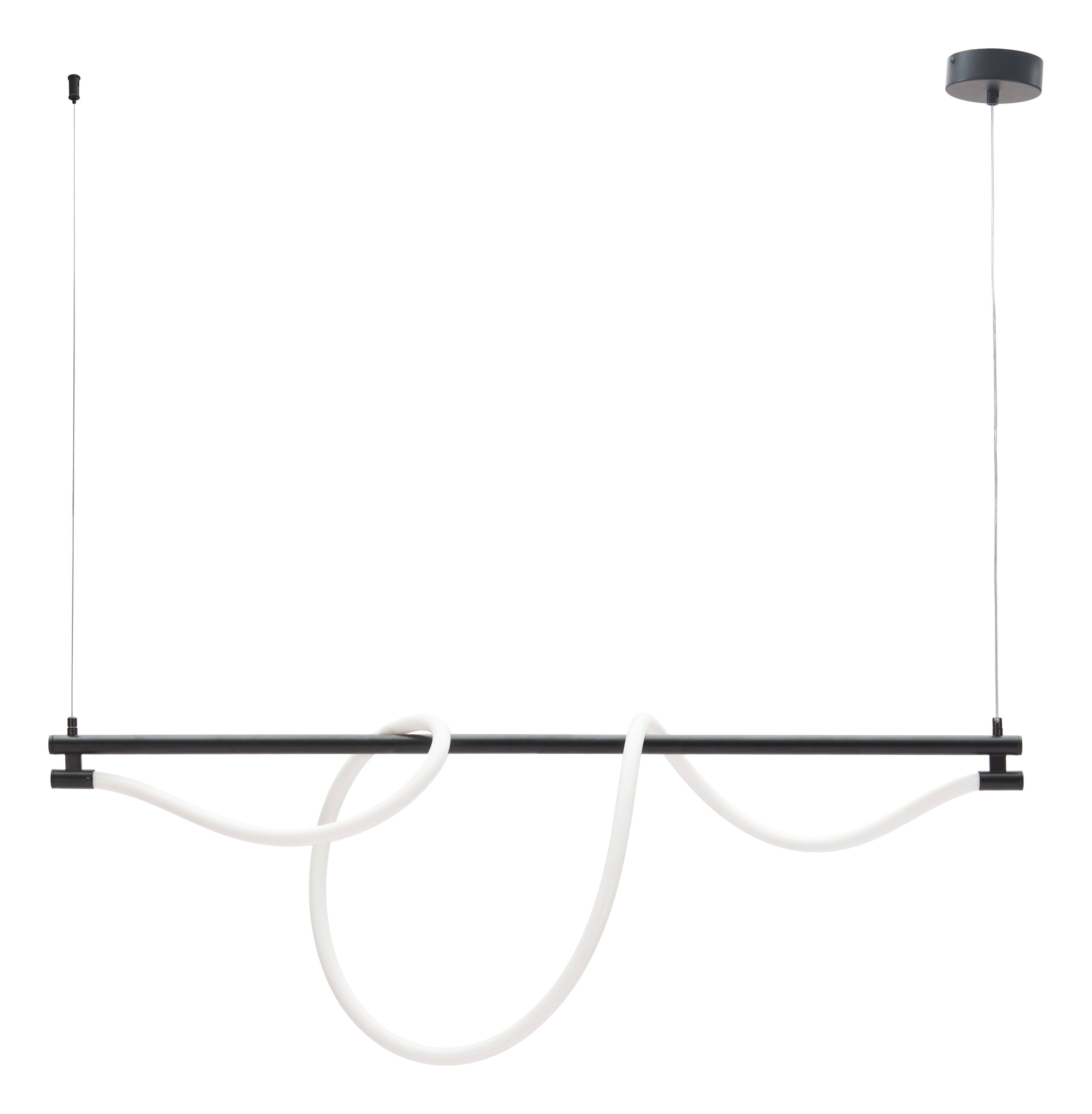 Alt View 1. Hivvago - Adder Ceiling Lamp Black - Black.