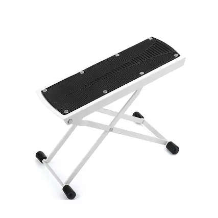 Front. 5 CORE - 5Core Guitar Foot Stool Height Adjustable Folding Leg Rest Classical Footrest.