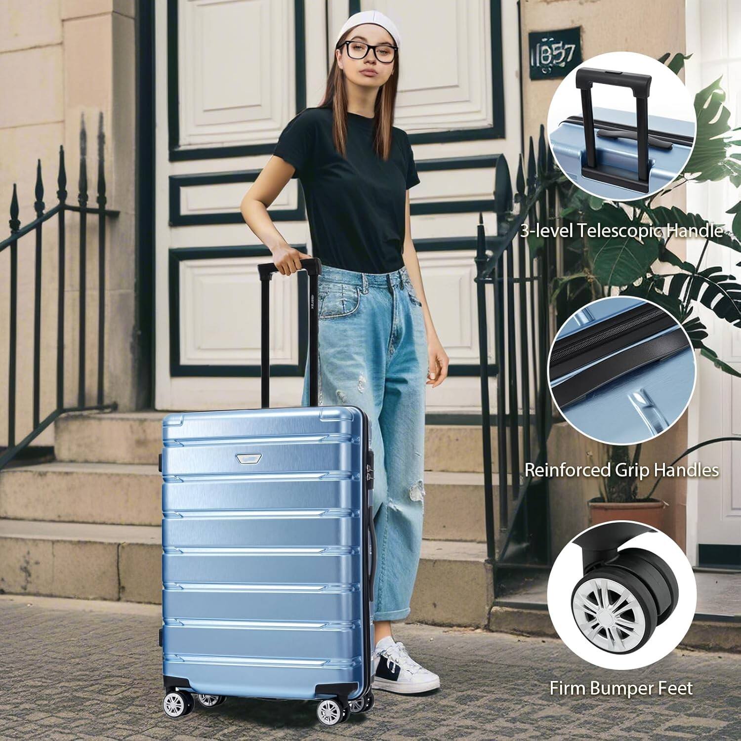 1857

3-level Telescopic Handle

Reinforced Grip Handles

Firm Bumper Feet