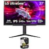 LG UltraGear™ 27" 27GP850 NVIDIA QHD IPS 240Hz 1ms GTG G-SYNC Compatible 2560 x 1440 2YR PREMIUM PROTECTION