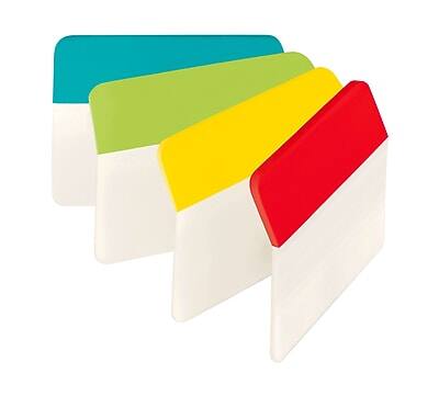 Alt View 5. Post-it - Post-it Tabs, 2" Wide, Assorted Colors, 24 Tabs/Pack (686A-ALYR) - Assorted.