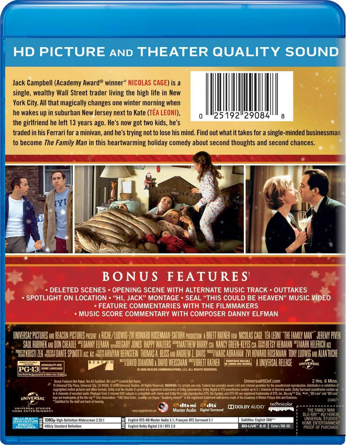 Back. The Family Man [Blu-ray].