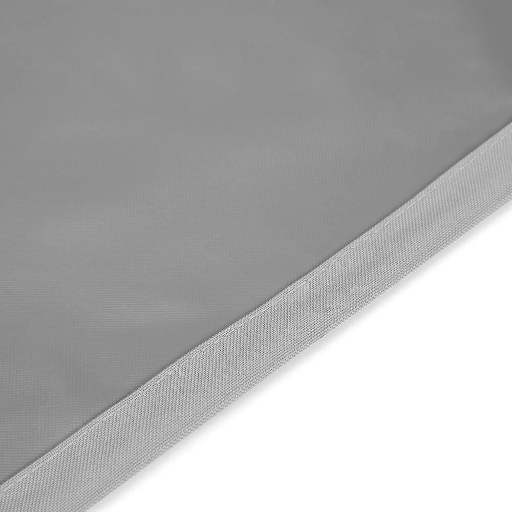 Alt View 1. Crosley Furniture - Round Outdoor Bistro Table Furniture Cover - Gray.