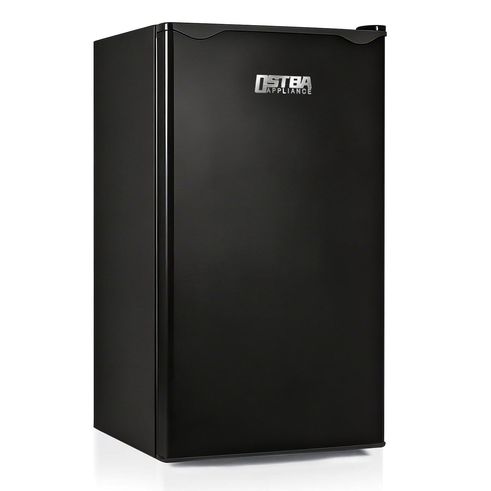 OSTBA - Mini Fridge Freezer 3.2Cu.Ft with Adjustable Thermostat - Black