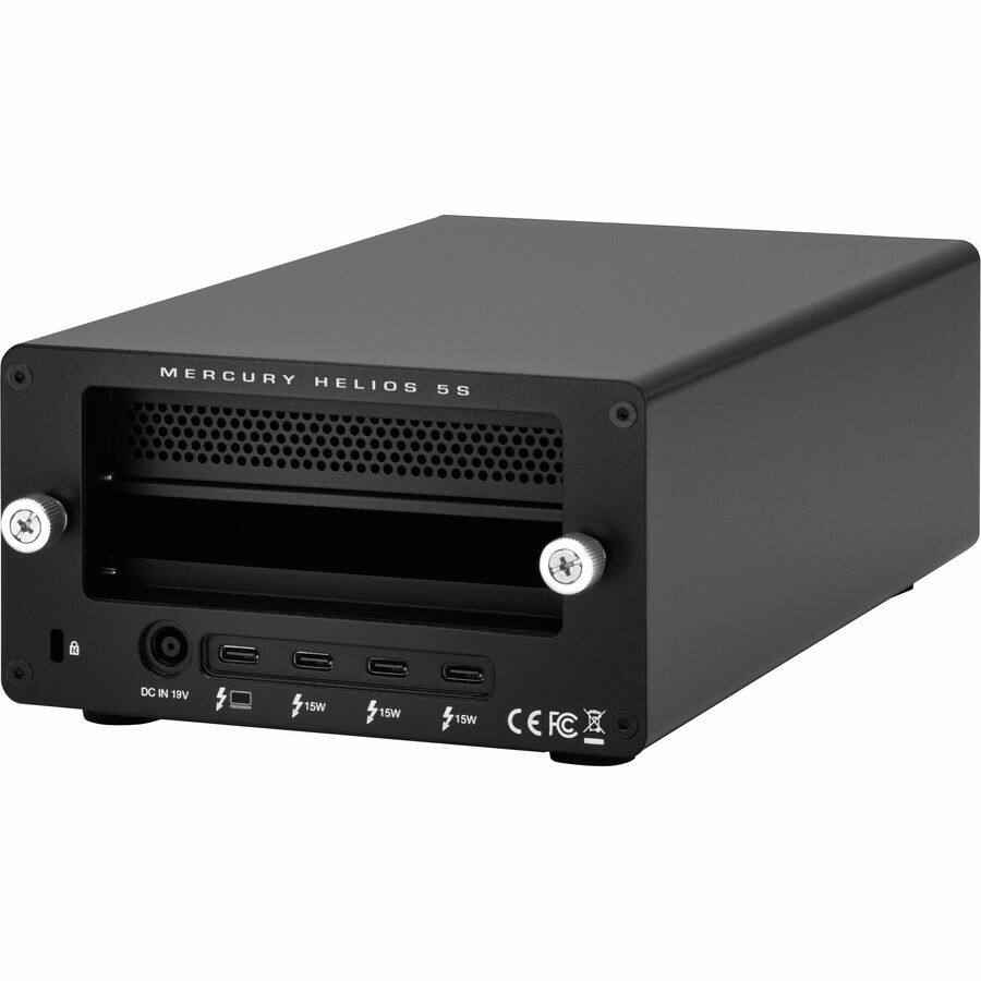 OWC Mercury Helios 5S Thunderbolt 5 (USB C) External PCIe and