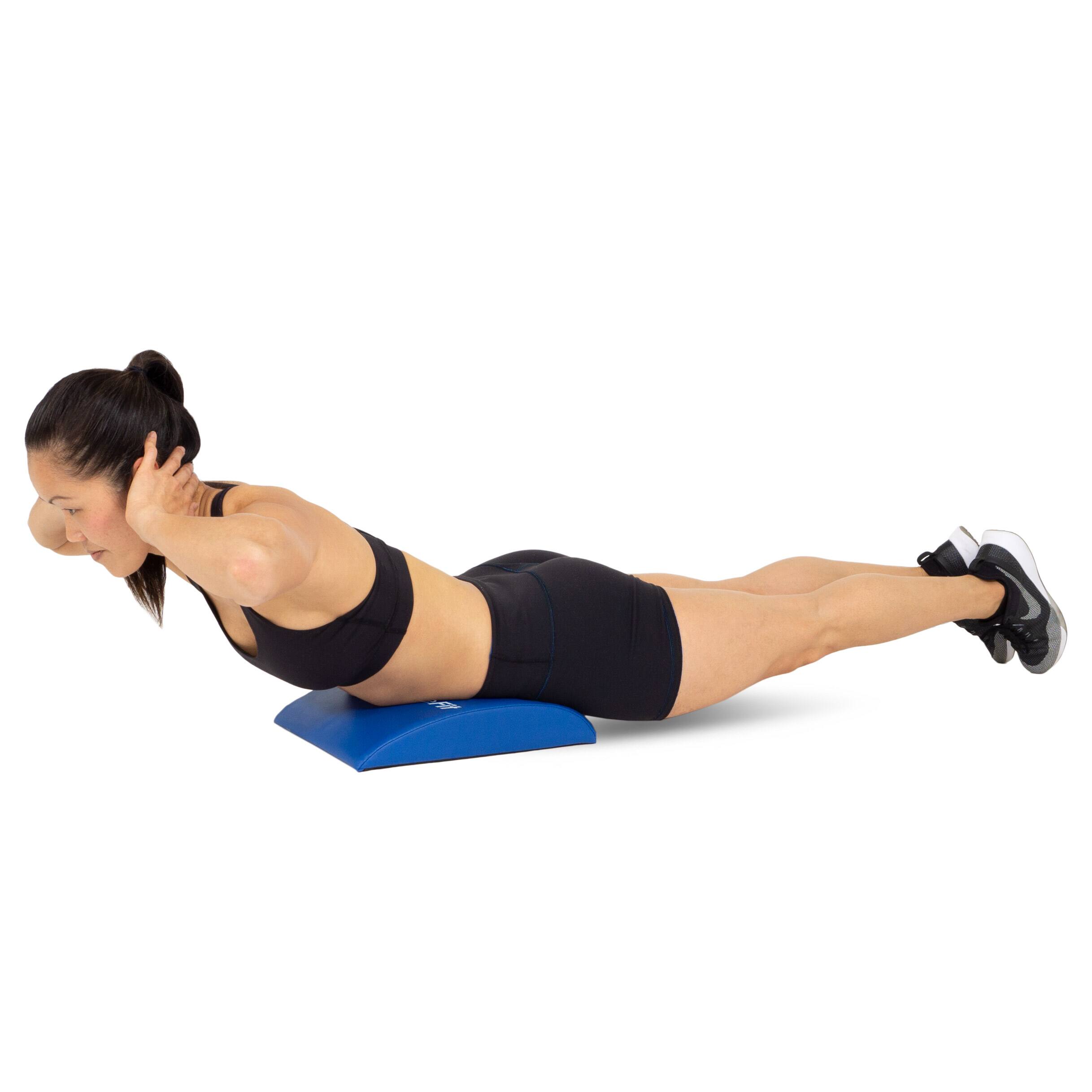 Alt View 1. ProsourceFit - ProsourceFit Abdominal Mat - Blue.