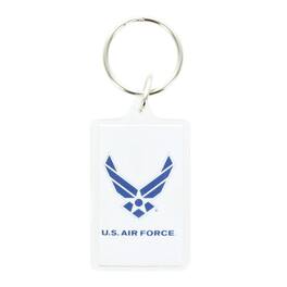 Nerd Block - U.S. Air Force Keychain - White