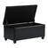 Left. Simpli Home - Sienna Storage Ottoman Bench - Midnight Black.