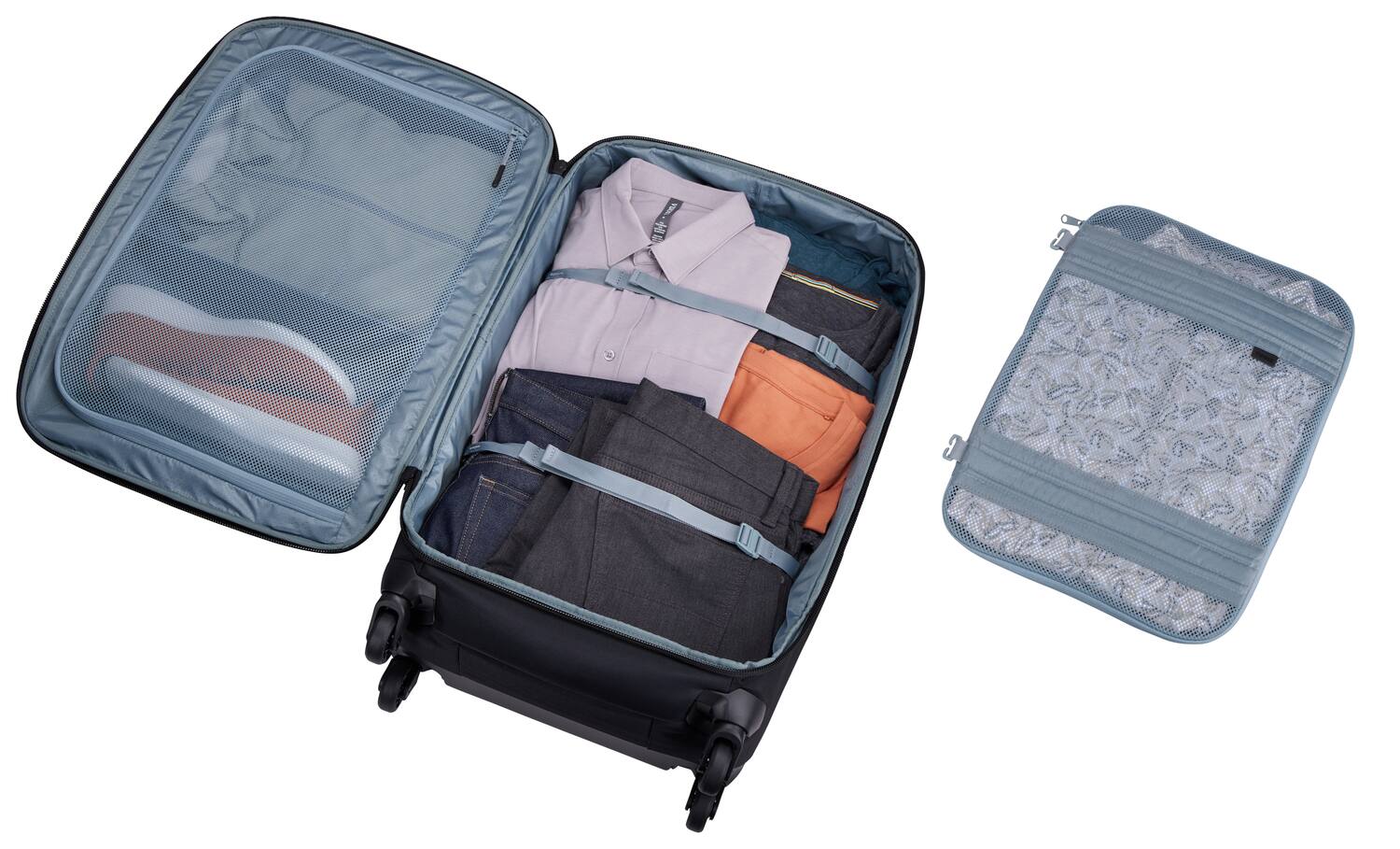 Alt View 1. Thule - Subterra 2 Checked Spinner - Black.