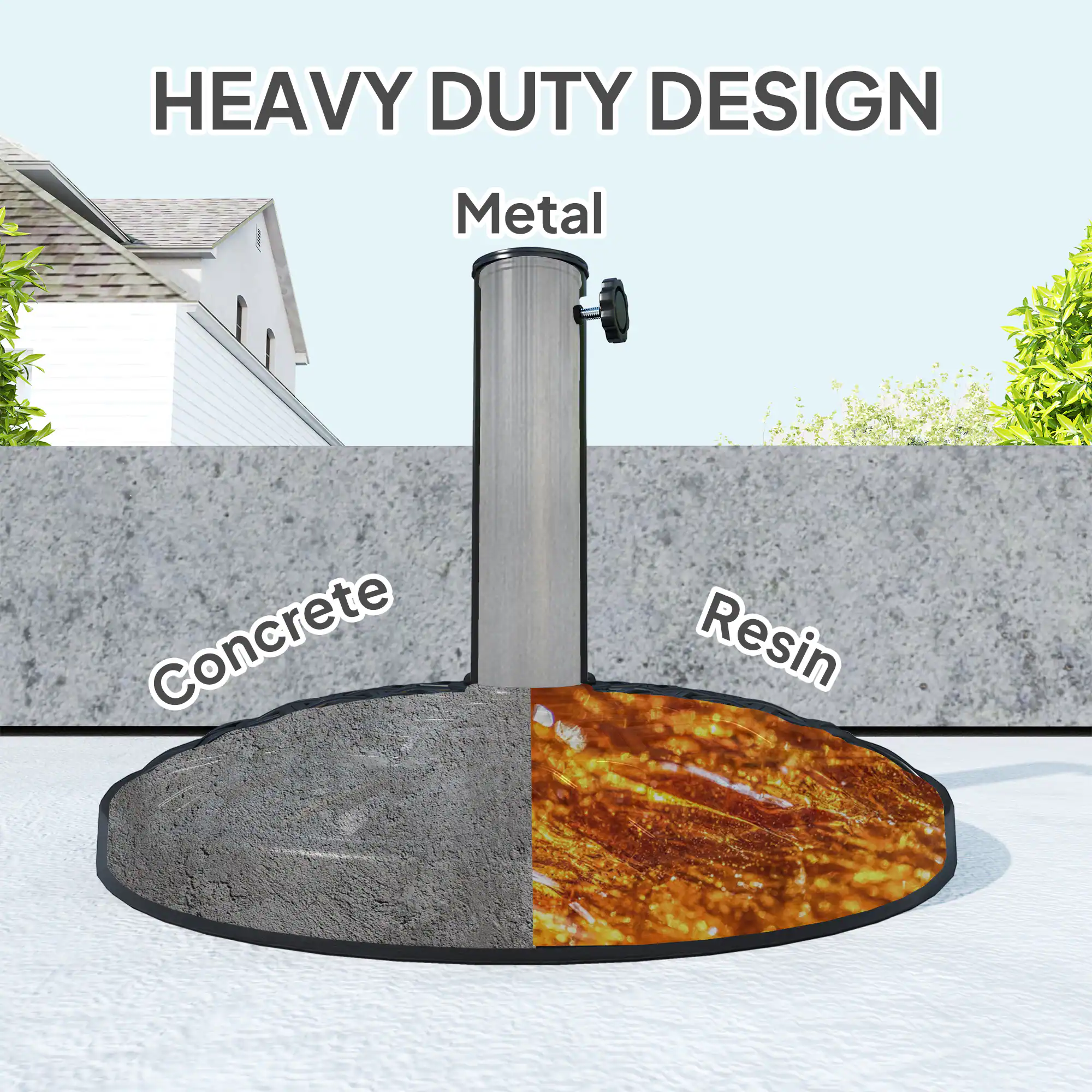 HEAVY DUTY DESIGN
Metal
Concrete
Resin
