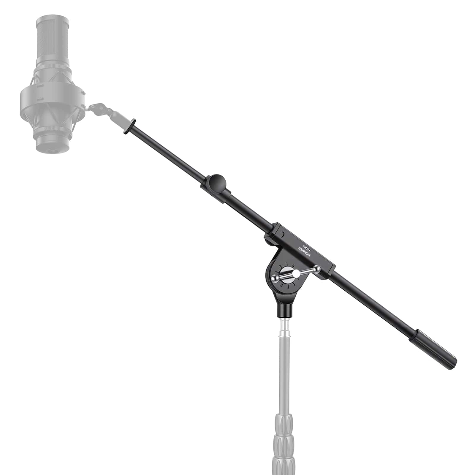 Neewer - Aluminum Mic Boom Arm, Telescopic, 1/4" & 3/8" Adapters, 3.3lb, MS041