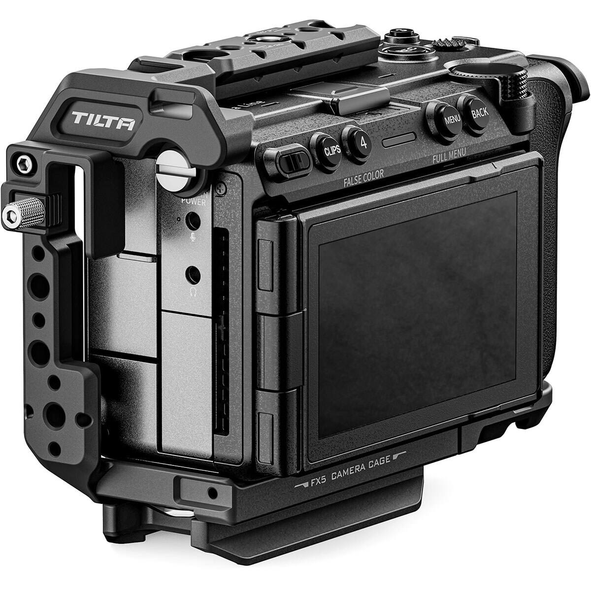 TILTA  
POWER  
a Line  
4 CLIPS FALSE COLOR  
MENU BACK FULL MENU  
CAGE FX5 CAMERA