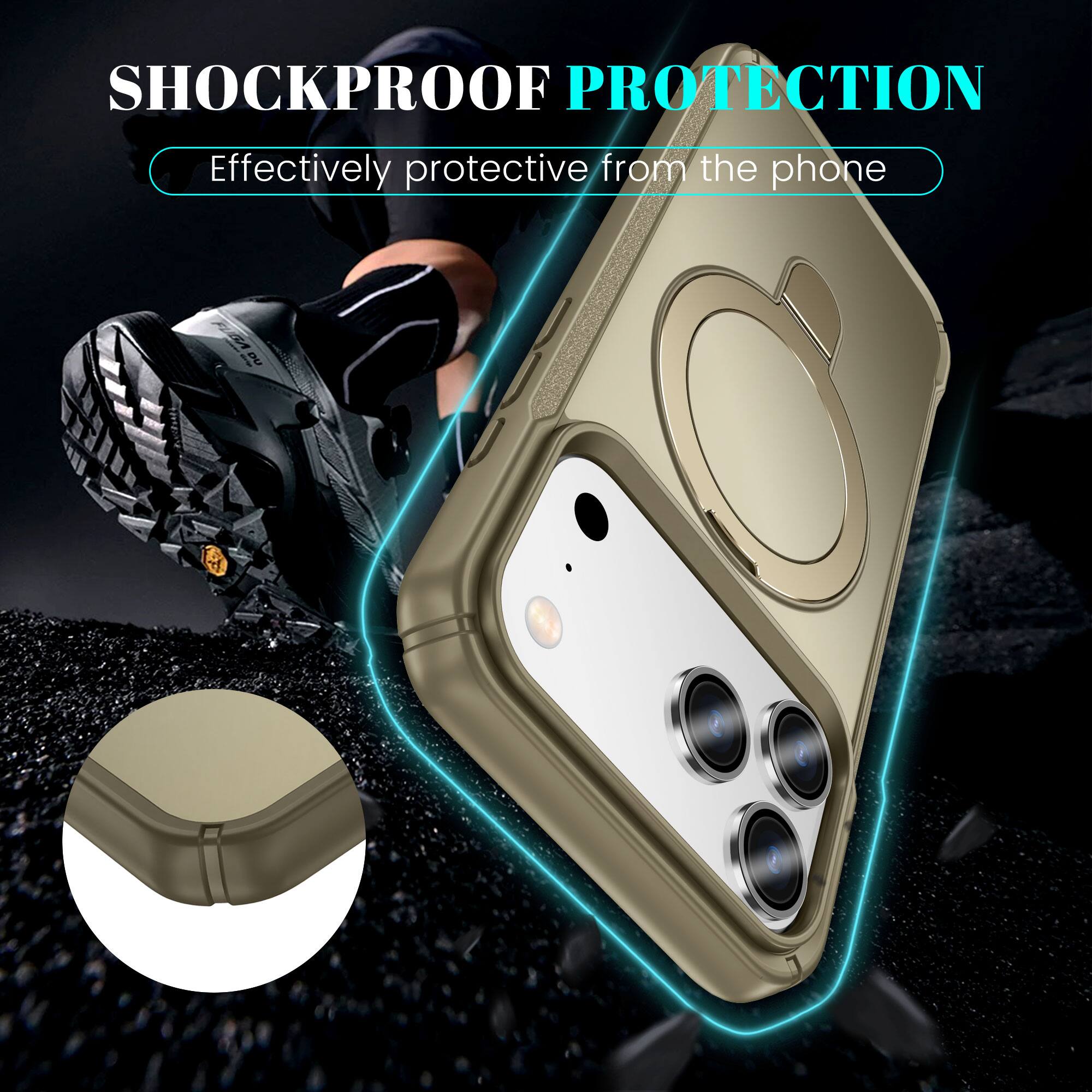 SHOCKPROOF PROTECTION  
Effectively protective from the phone