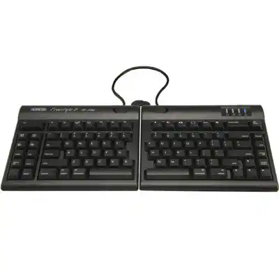 Front. KINESIS - Kinesis Freestyle2 Solo Keyboard for Mac - Black.