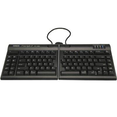 Front. KINESIS - Kinesis Freestyle2 Solo Keyboard for Mac - Black.