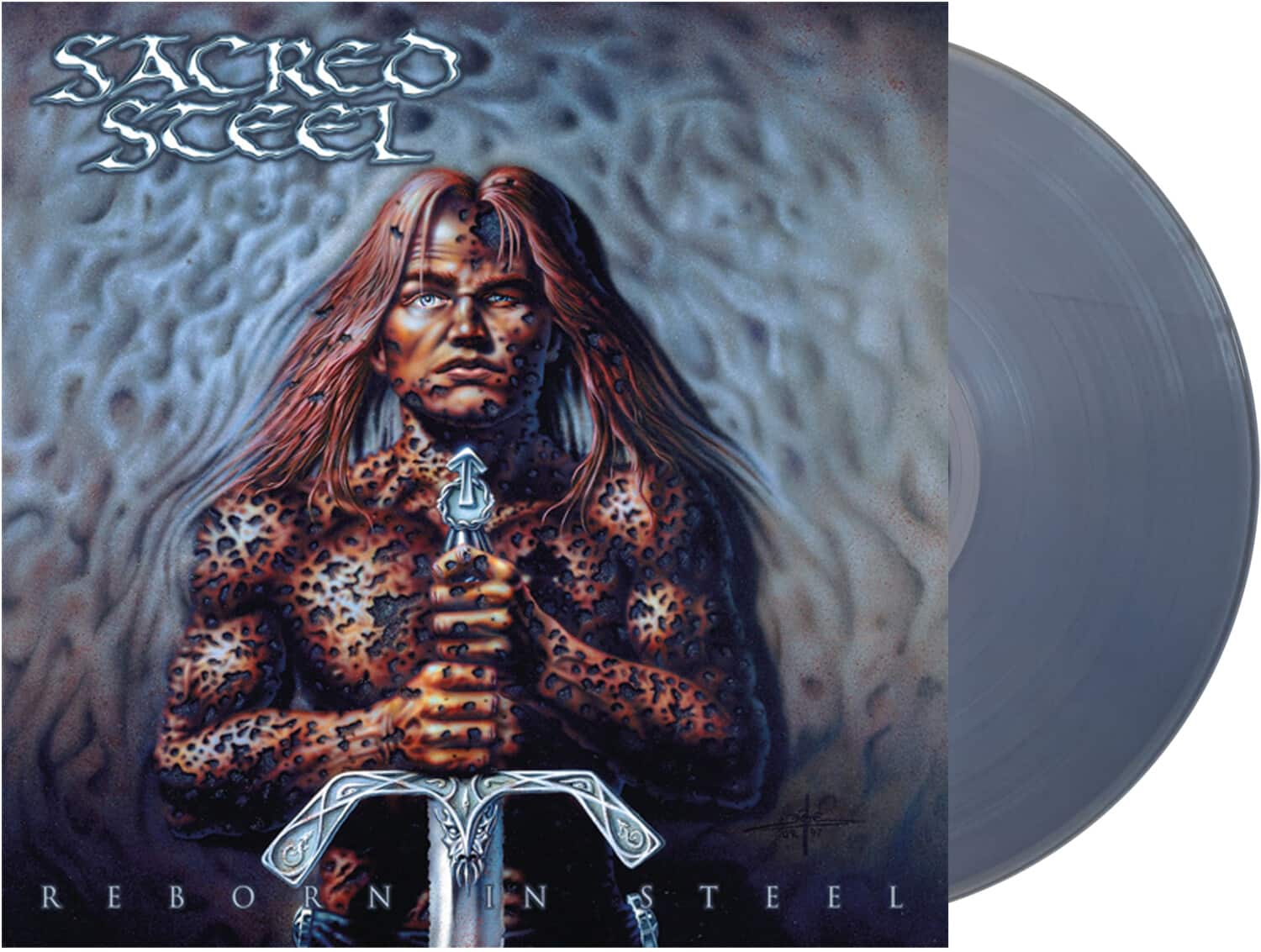 Sacred Steel - Reborn In Steel - UK Exclusive Clear Vinyl   - VINYL LP