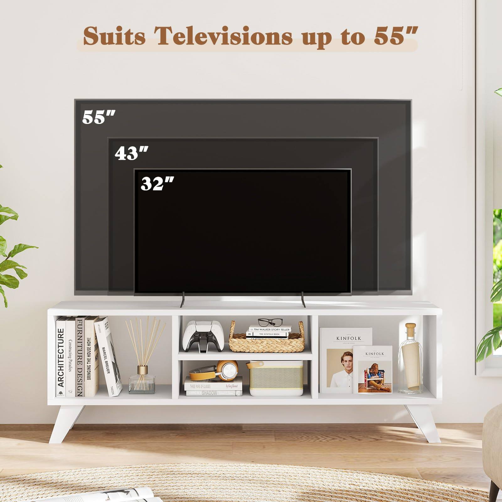 Suits Televisions up to 55"

55" 43" 32"

ARCHITECTURE

BRINGING THE HOUSE HOME

KINFOLK