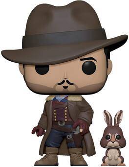 His Dark Materials Funko POP Vinyl Figure | Lee with Hester - Brown