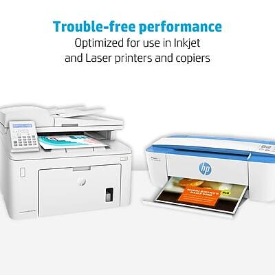 Trouble-free performance  
Optimized for use in Inkjet and Laser printers and copiers