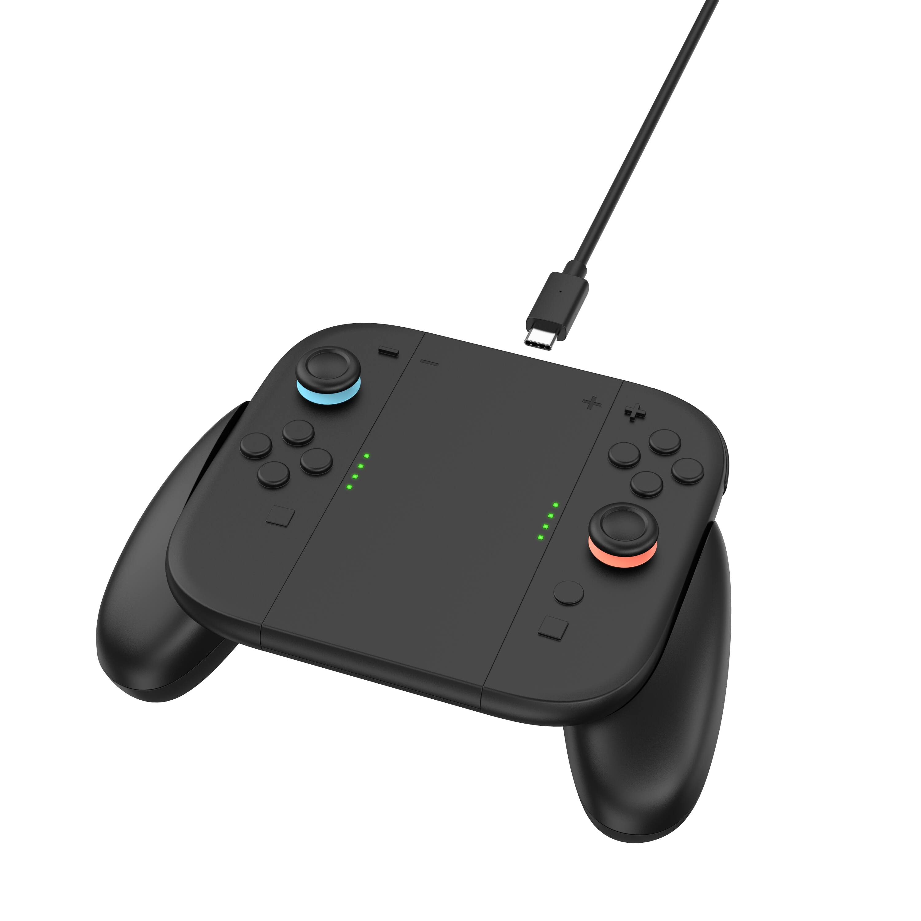 Alt View 3. Biogenik - 2-in-1 Controller Grip for Nintendo Switch 2 Controllers - Black.