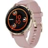 Front. Garmin - Venu 3S GPS Smartwatch 41 mm Fiber-reinforced polymer - Stainless Steel and Dust Rose.