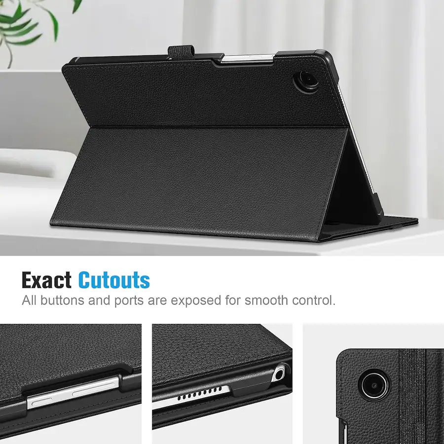 Backing Pad 10 Inch Fintie Multi Angle Case for Samsung Galaxy Tab A8 10.5 Inch 2022, Front ...