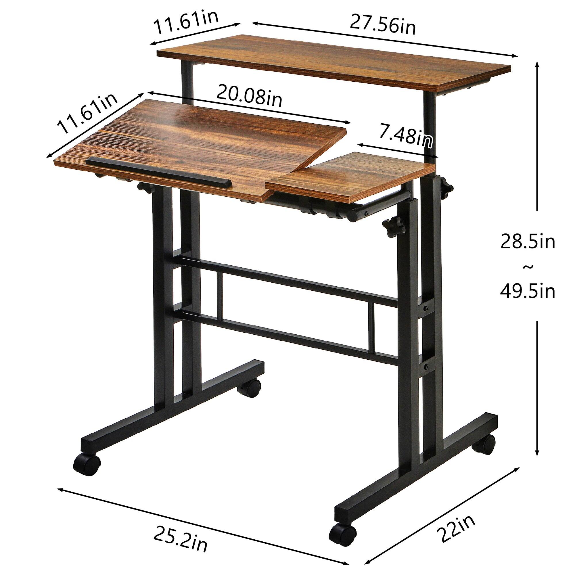11.61in  
27.56in  
11.61in  
20.08in  
7.48in  
28.5in (~49.5in)  
25.2in  
22in