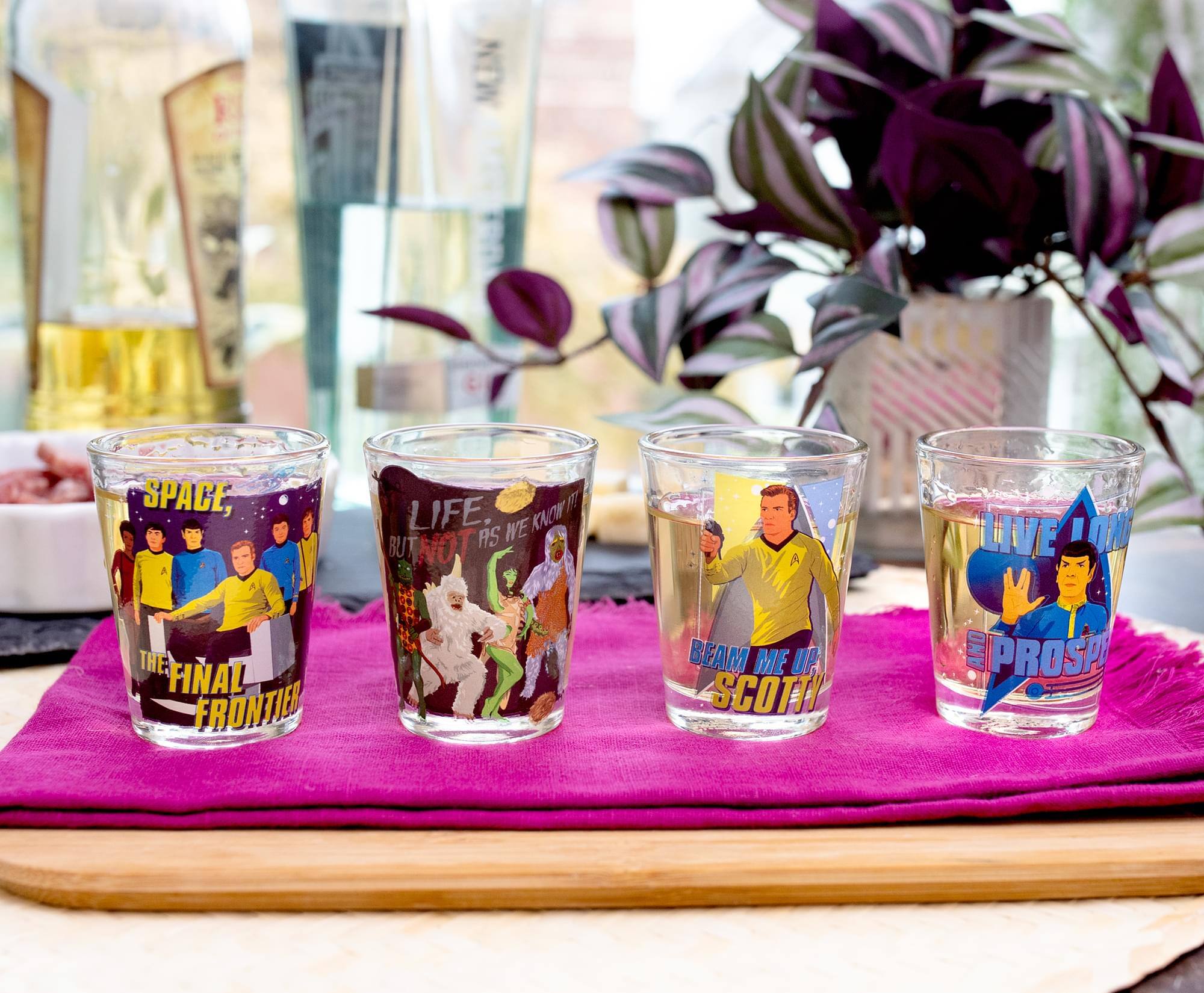 SPACE, THE FINAL FRONTIER

LIFE. BUT NOT AS WE KNOW IT

BEAM ME UP, SCOTTY

LIVE LONG AND PROSPER