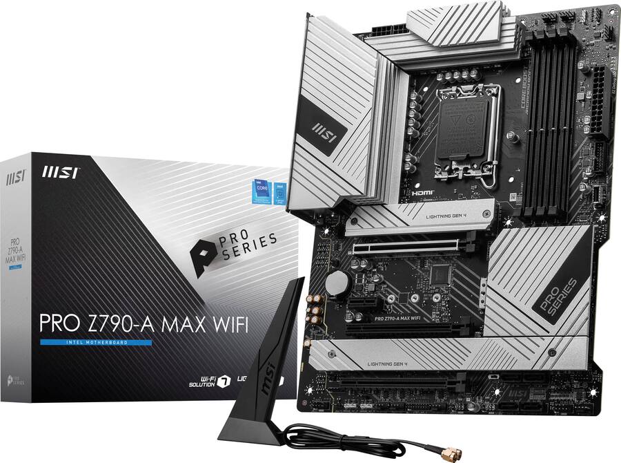 MSI PRO Z790 A MAX WIFI (Socket 1700) Intel Z790 ATX DDR5 Wi