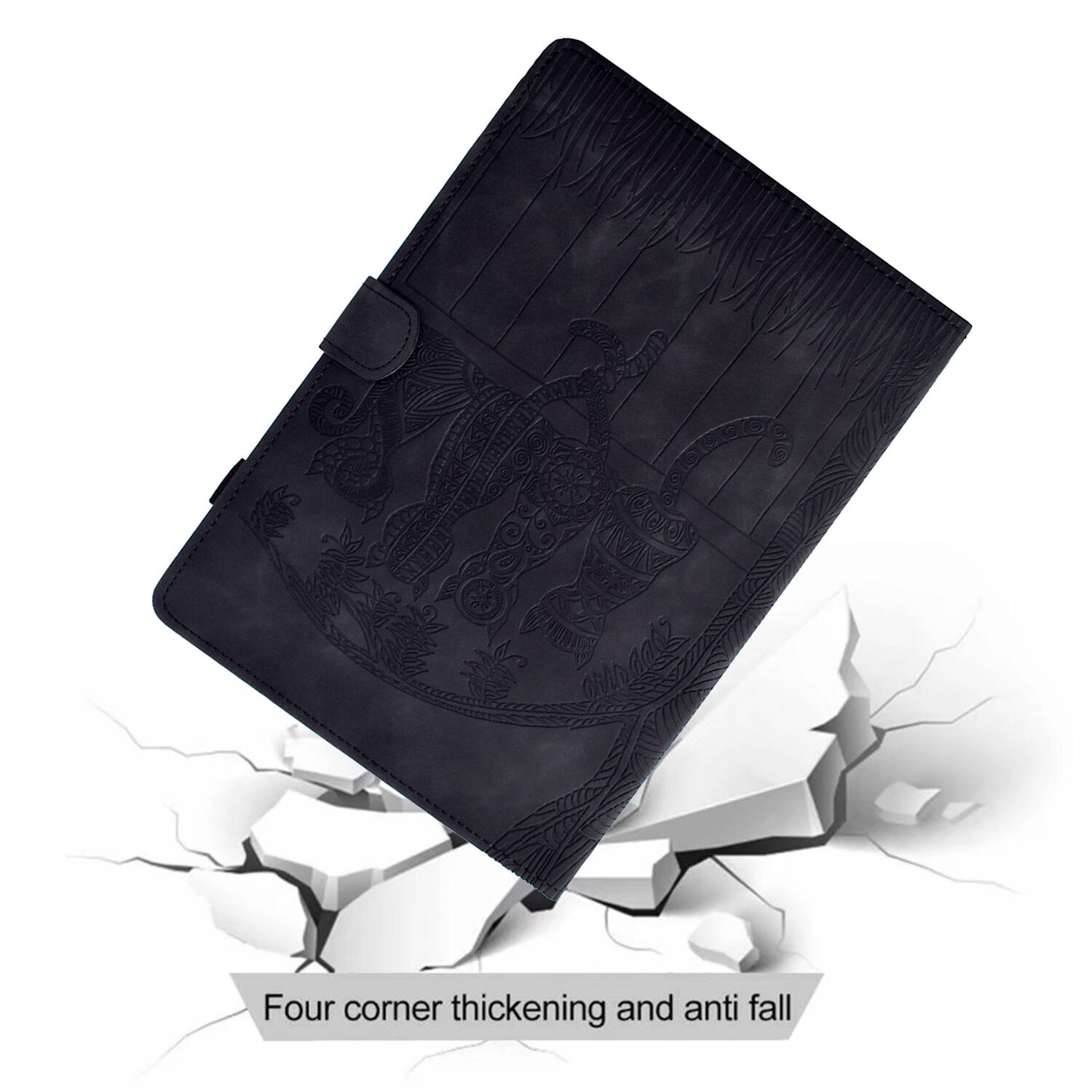 Four corner thickening and anti fall