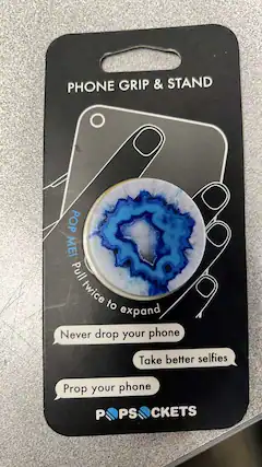 PHONE GRIP & STAND
POP ME!
Pull twice to expand
Never drop your phone
Take better selfies
Prop your phone
PSPCKETS