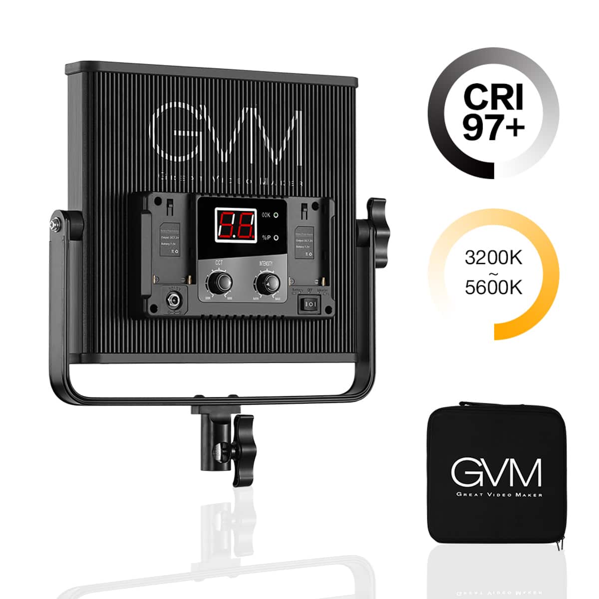GVM - 520LS 30W Bi-Color LED Video Soft Light Panel price history on PriceWatchPro