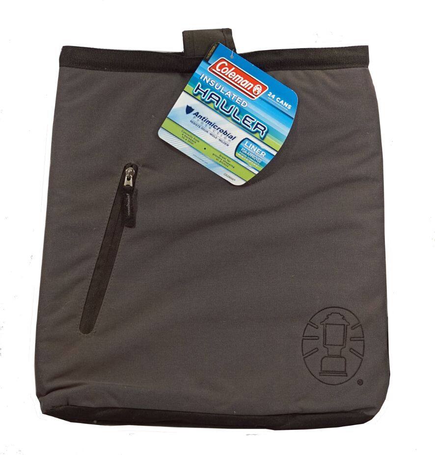 Coleman Insulated Hauler 24 Cans  
Antimicrobial  
FDA-Approved Liner