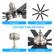 Integrated LED, 8 ABS Fan Blades, Ceiling Canopy, Silent DC Motor