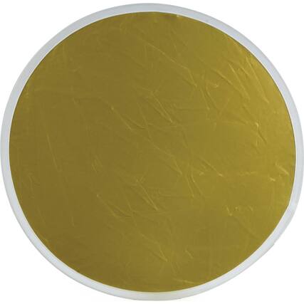 Front. FlexFill - FlexFill Collapsible Reflector - 38" Circular - Gold/White Reversible.