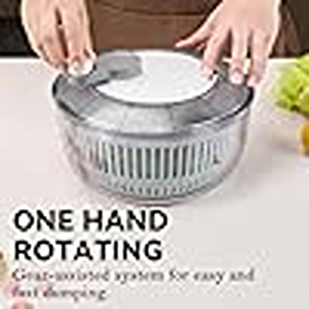 ONE HAND ROTATING  
Great-designed system for easy and fast chopping