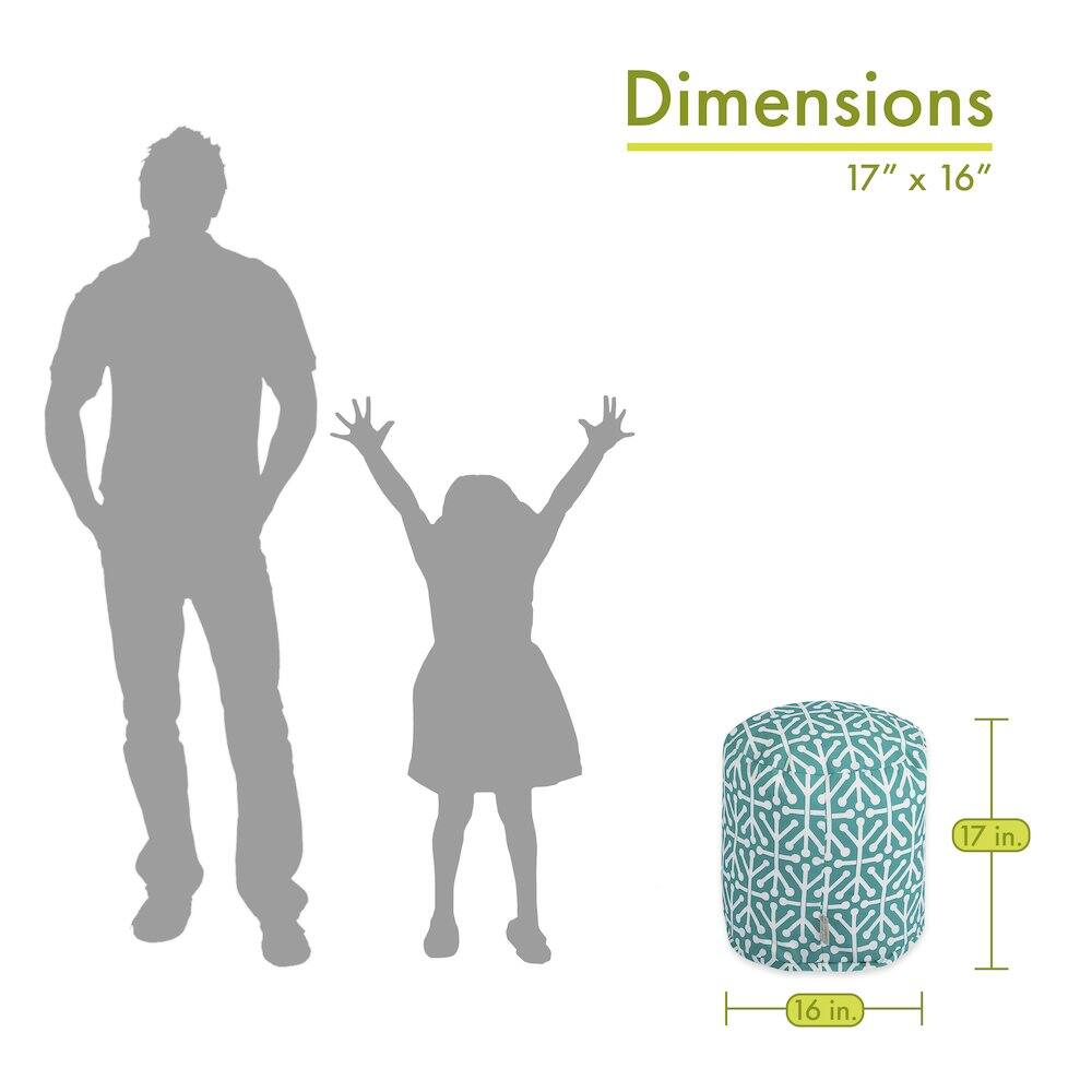 Dimensions: 17" x 16"