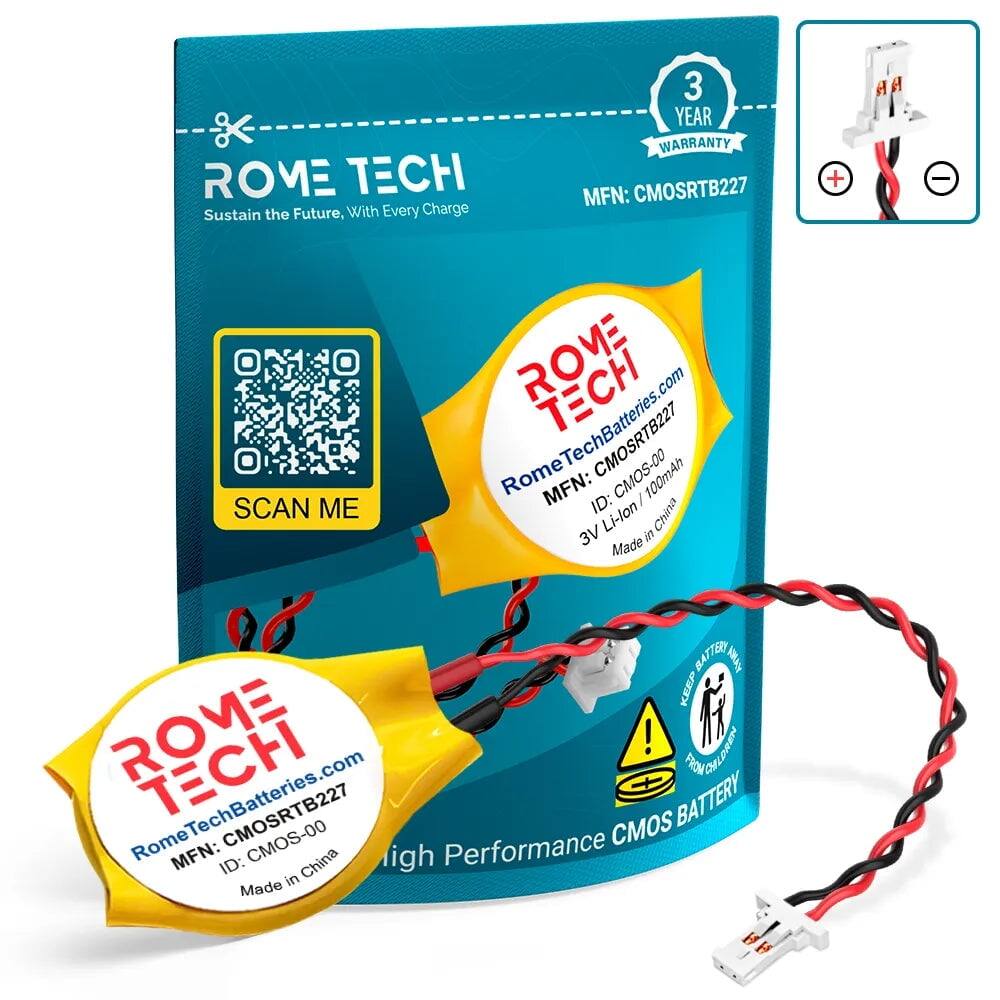 RomeTech RTC CMOS Battery for Acer TravelMate B3 TMB311 31 C5KC - Best Buy