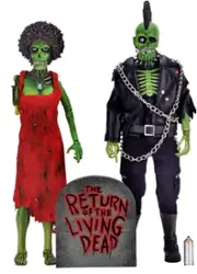 NECA - Return of the Living Dead 8" Clothed Action Figure - Zombie Trash and Suicide - Front_Zoom