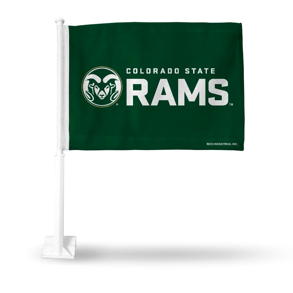 Rico Industries - Colorado State University Rams 11X14 Window Mount 2-Sided Car Flag - Multi