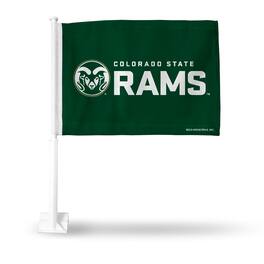 Rico Industries - Colorado State University Rams 11X14 Window Mount 2-Sided Car Flag - Multi