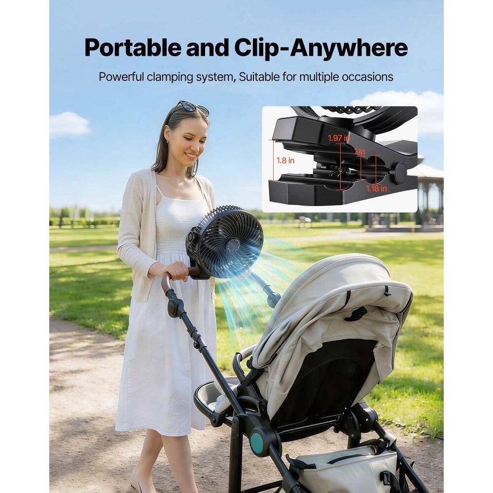 Portable and Clip-Anywhere  
Powerful clamping system, Suitable for multiple occasions  
1.8 in  
1.97 in  
1 in  
1.18 in