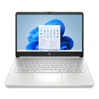 HP - 14" Laptop - Intel Processor N150 - 4GB Memory - 128GB UFS - Natural Silver - Front_Zoom