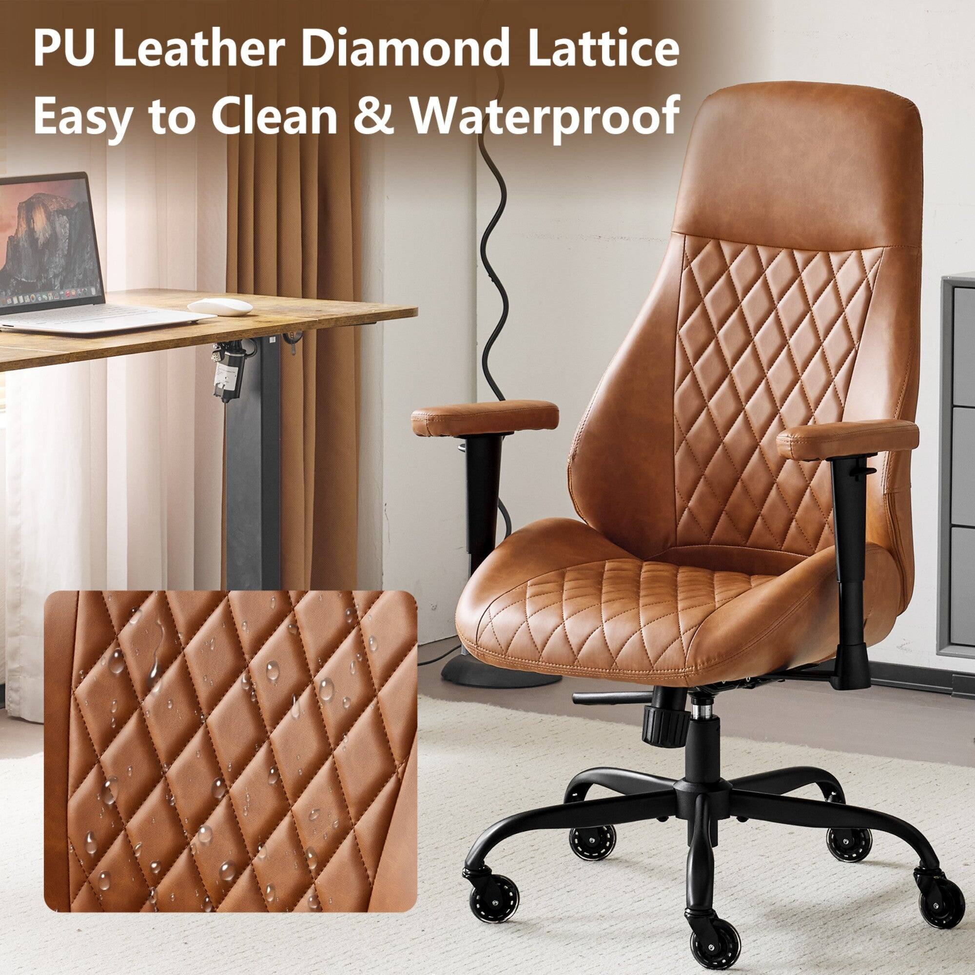 PU Leather Diamond Lattice  
Easy to Clean & Waterproof