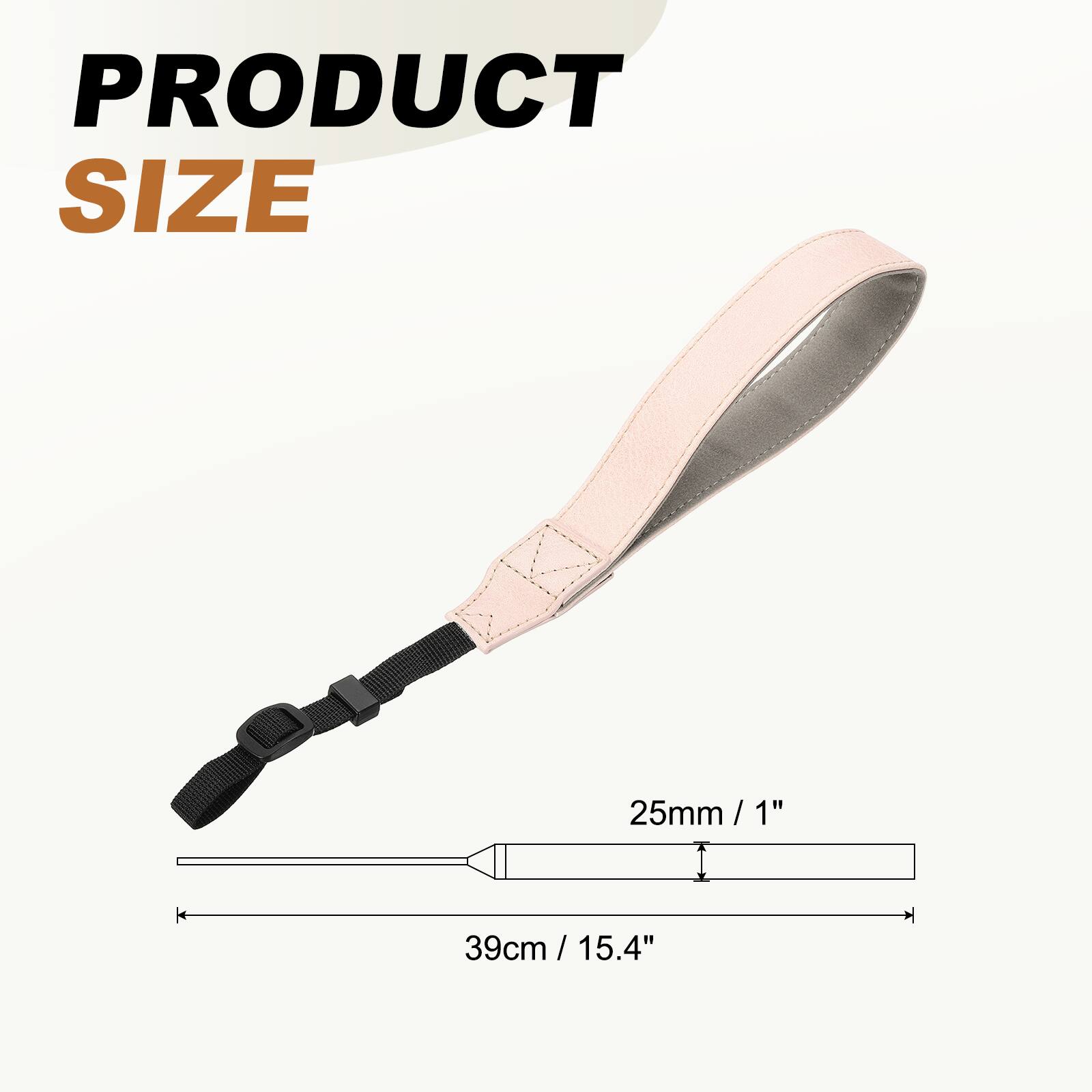 PRODUCT SIZE  
25mm / 1"  
39cm / 15.4"